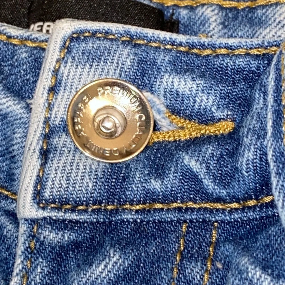 Vero Moda Denim 25/32 High Rise Crop Ankle Washout Distress Jeans - Picture 8 of 14